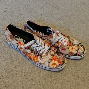 Floral Vans